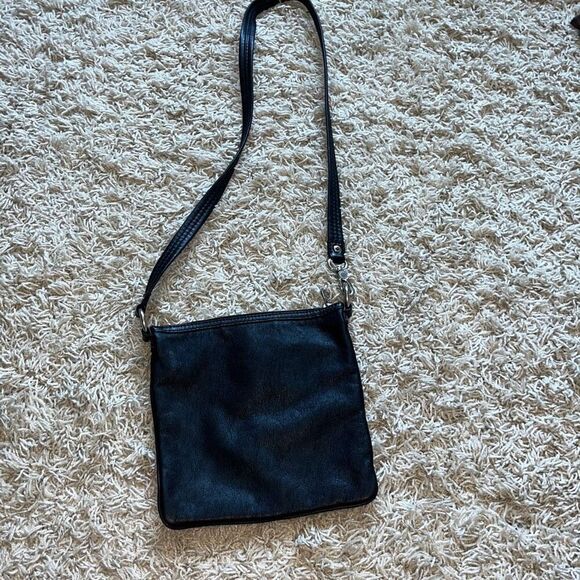 Marc by Marc Jacobs Black Leather Crossbody Bag - Picture 2 of 11